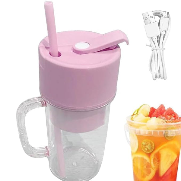 Portable crusher juice extractor