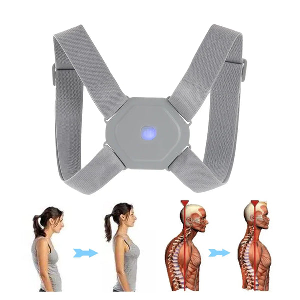 Back brace and support for correcting posture